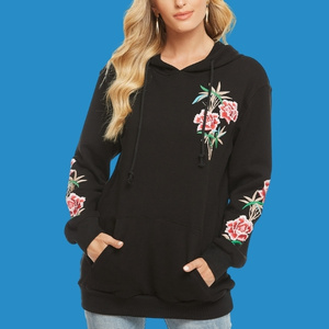 womens embroidered sweatshirts