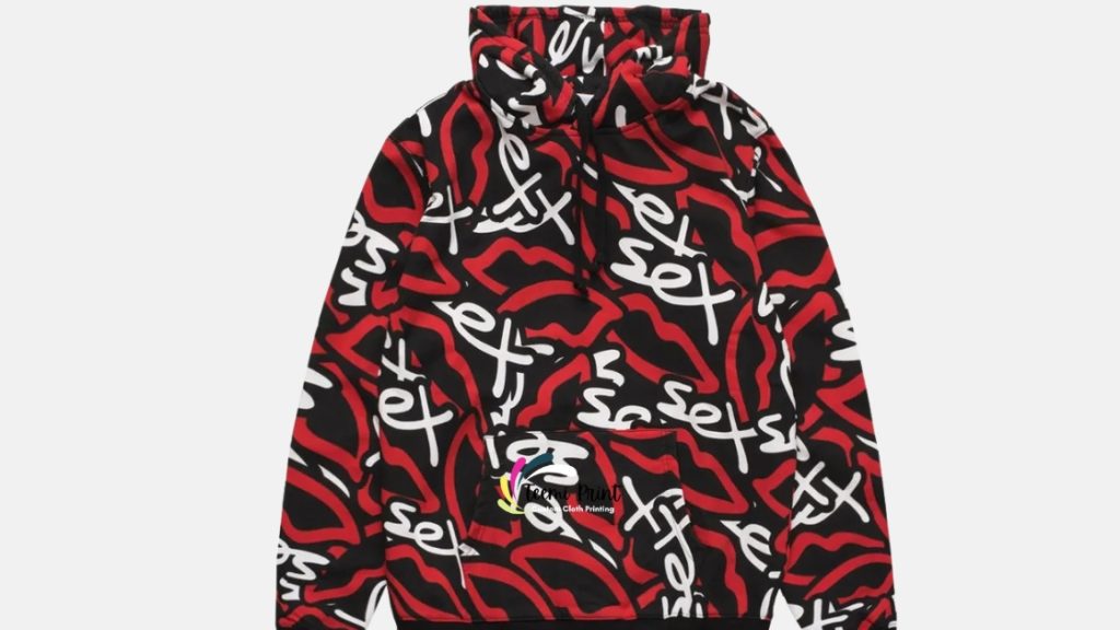 all over printing hoodie